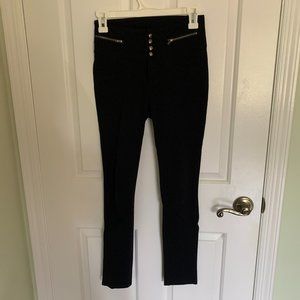 Active USA Leggings with Zippers and Buttons